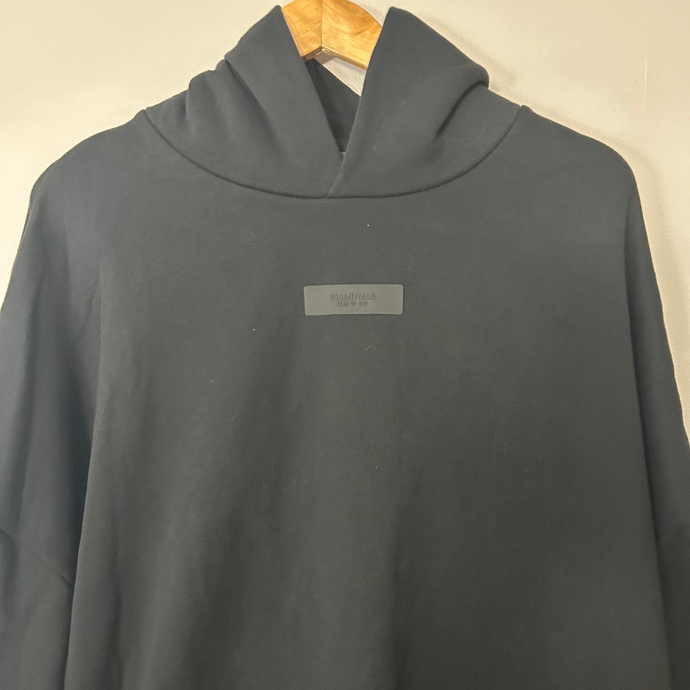 Fear of God Essentials Hoodie Mens XXL Thick Fleece Sweatshirt Oversized Logo